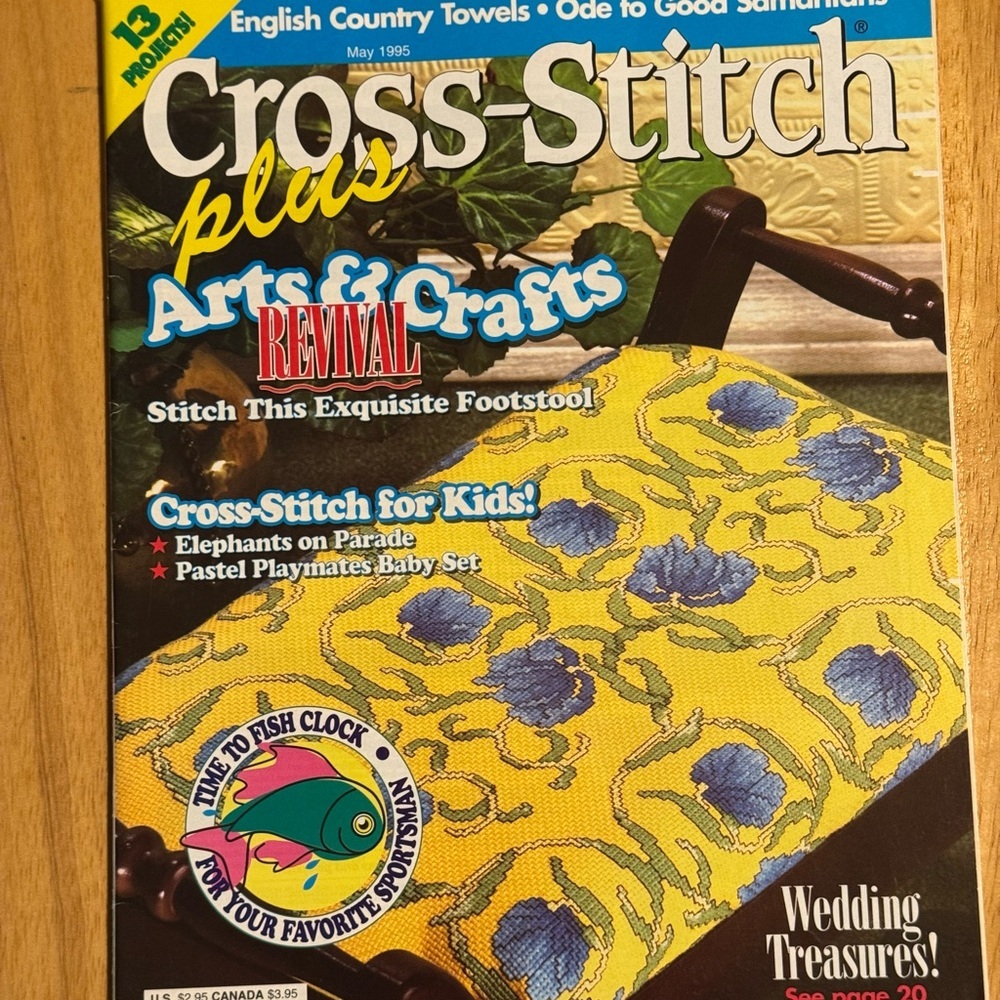 Cross-Stitch Plus Magazine - May 1995